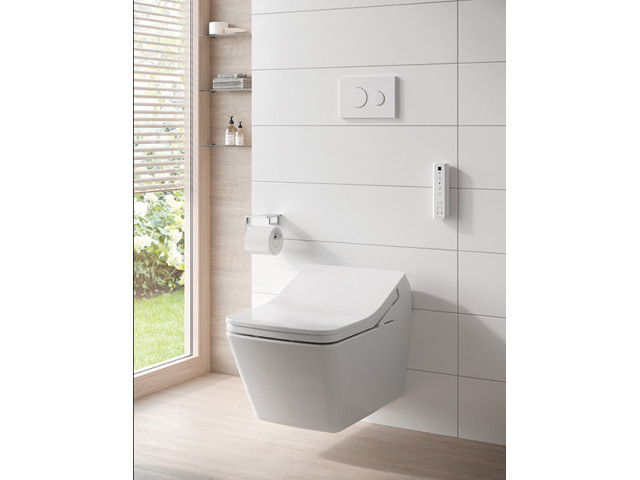 Toto Washlet SX SP,  Væg, fjernbetjening, gennemstrømning, automatic for 2